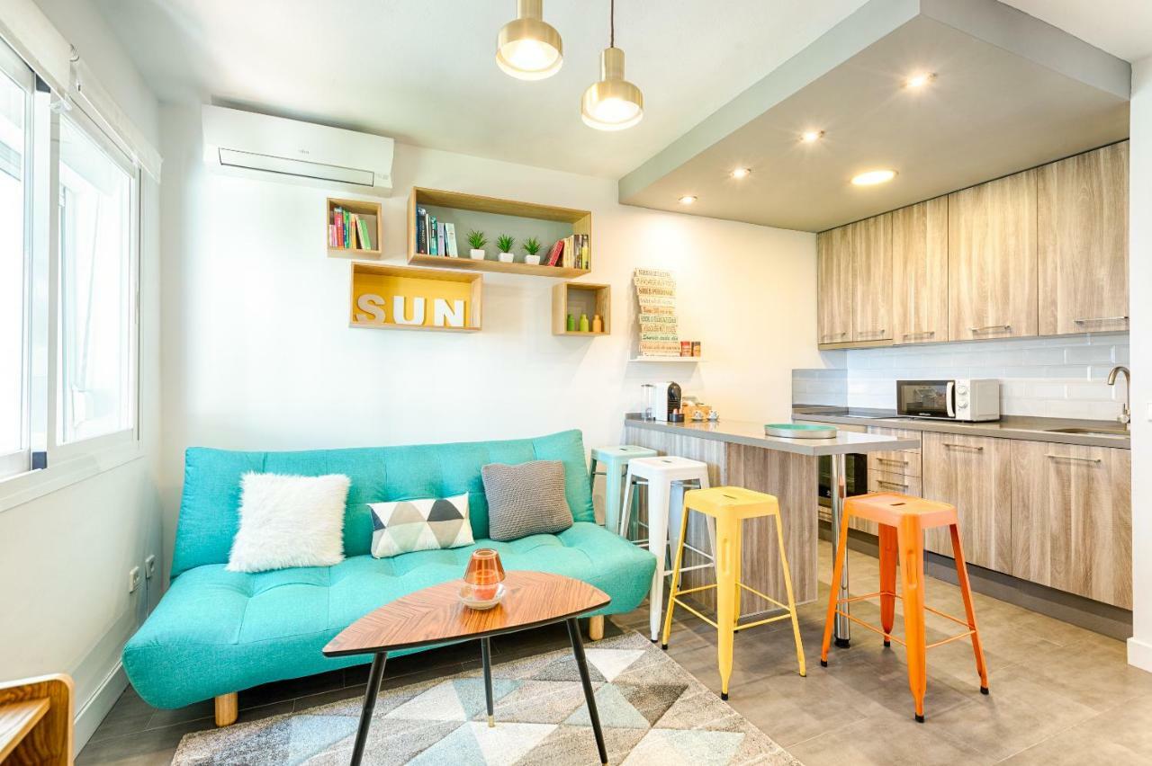 Beachside Cosy Apartment With Pool Estepona Ngoại thất bức ảnh